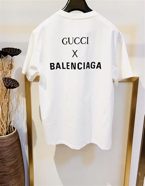 gucci balenciaga collab t-shirt|Gucci and Balenciaga hacking.